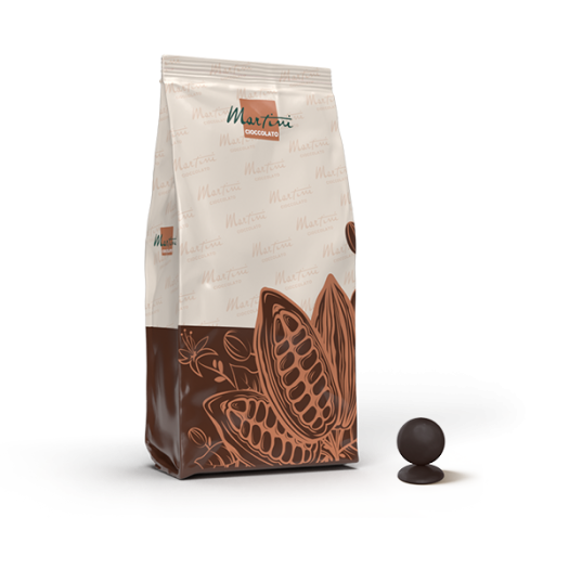 Gourmand 象牙黑巧克力鈕扣 54%
